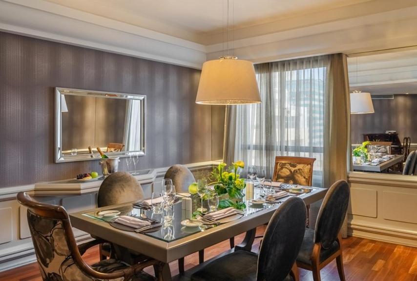 Bourbon Hotel & Suites كوريتيبا المظهر الخارجي الصورة Dining room